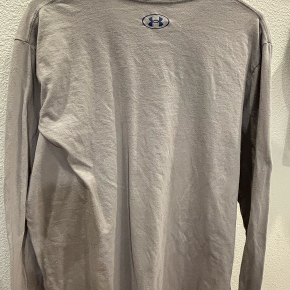 Under Armour Gray Long Sleeve Shirt - Picture 3 of 5